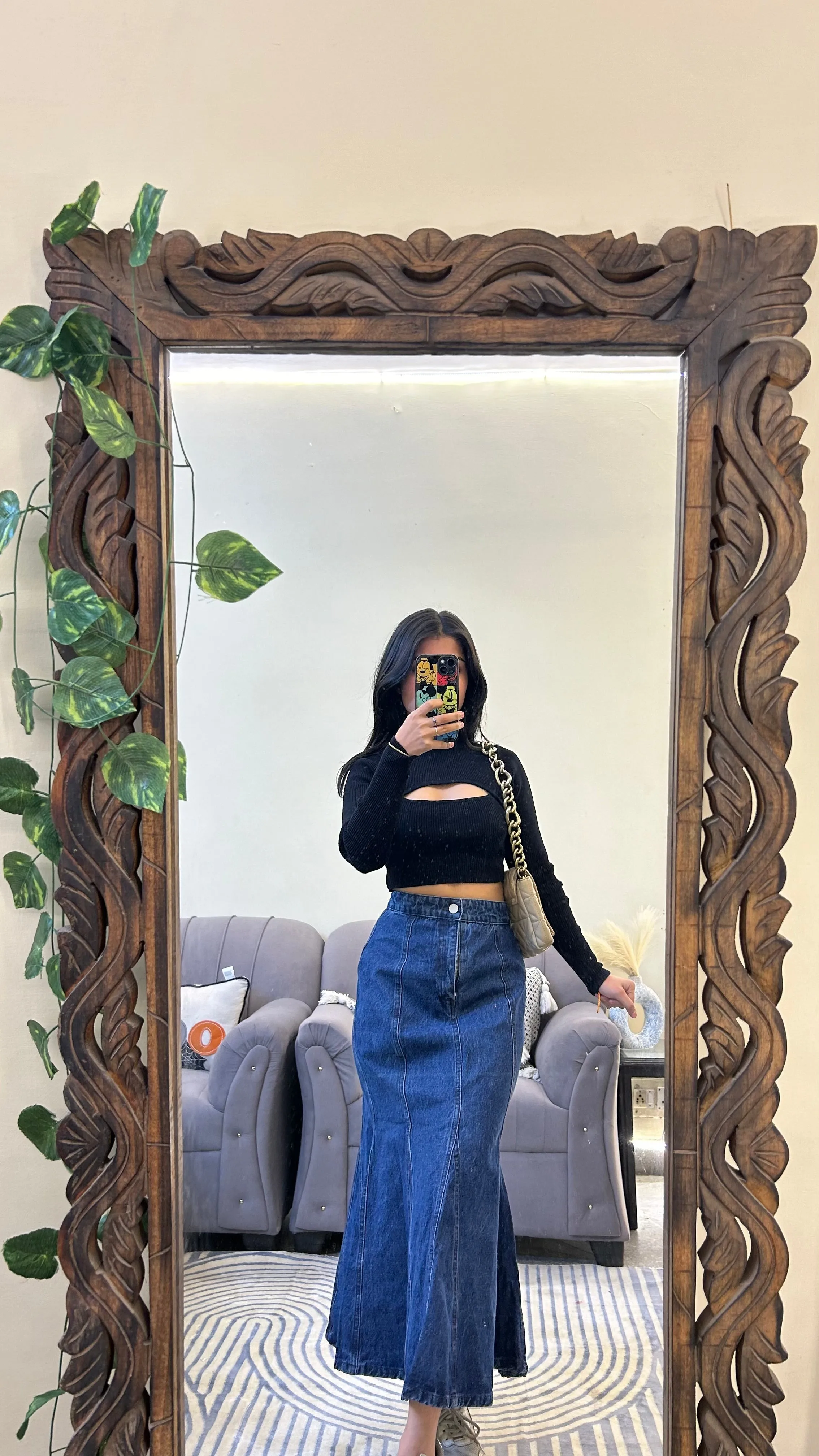 07) Korean skirt 24 waist/l30