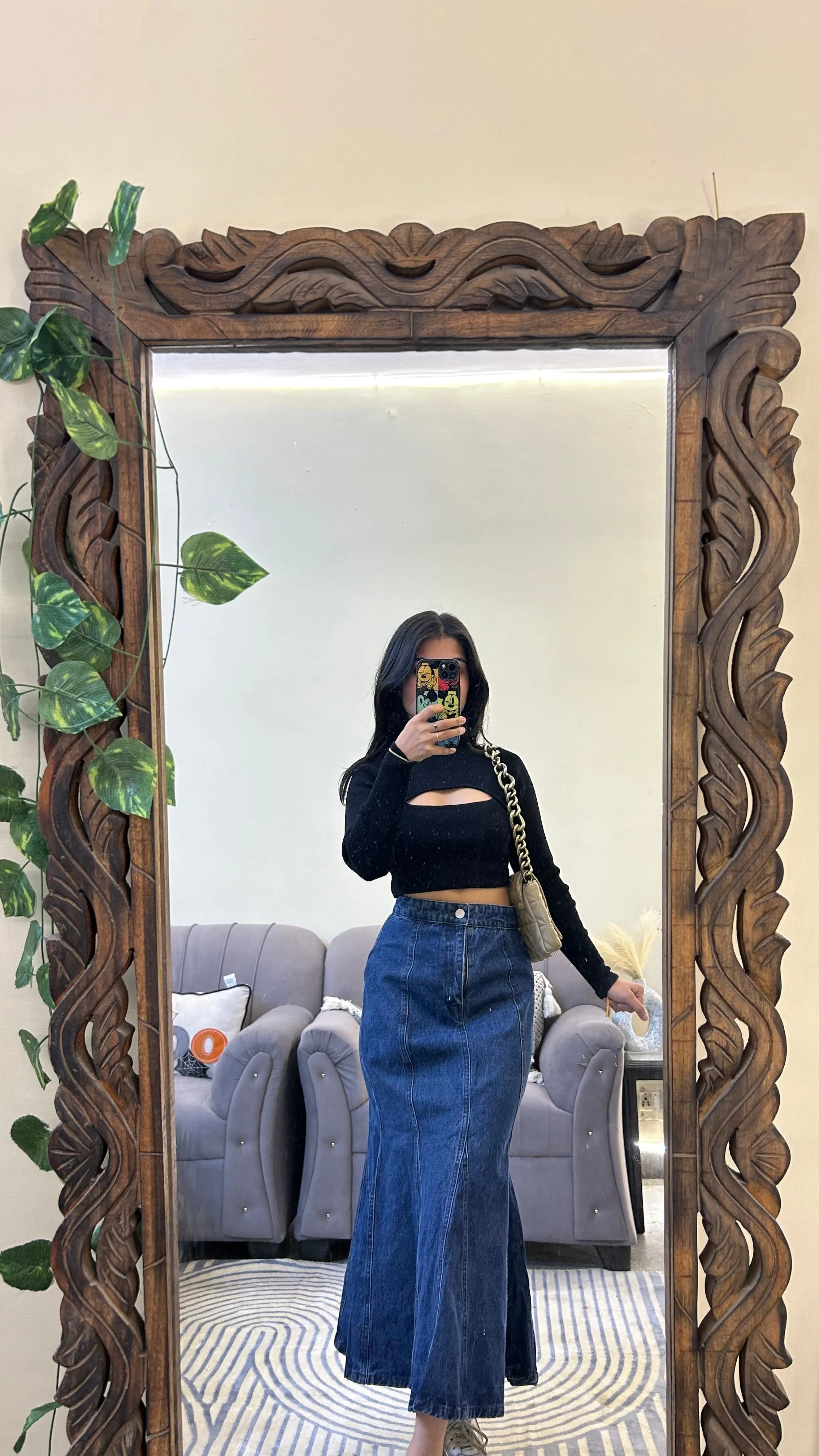 07) Korean skirt 24 waist/l30