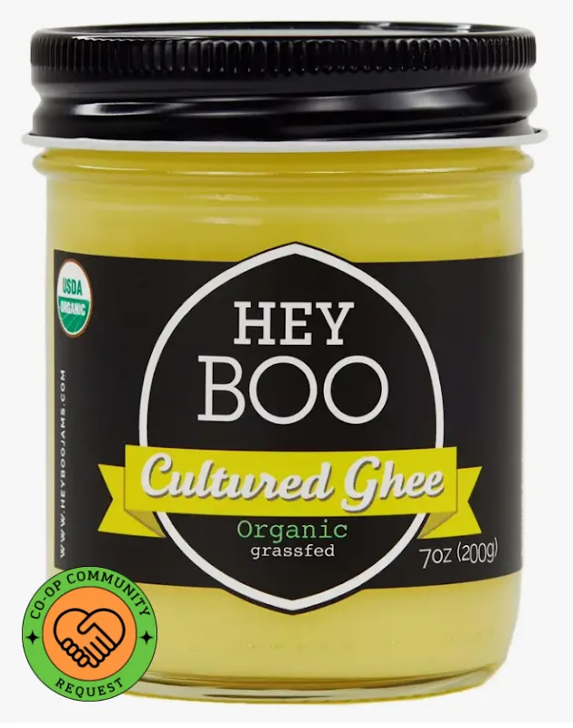 12 ct. 7oz. jars Organic, Grassfed Cultured Ghee from Hey Boo!