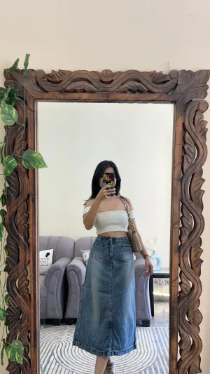 37) Korean skirt 30 waist/l:28