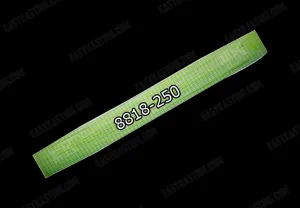 8818-250 Clear \ Chart. Stripe