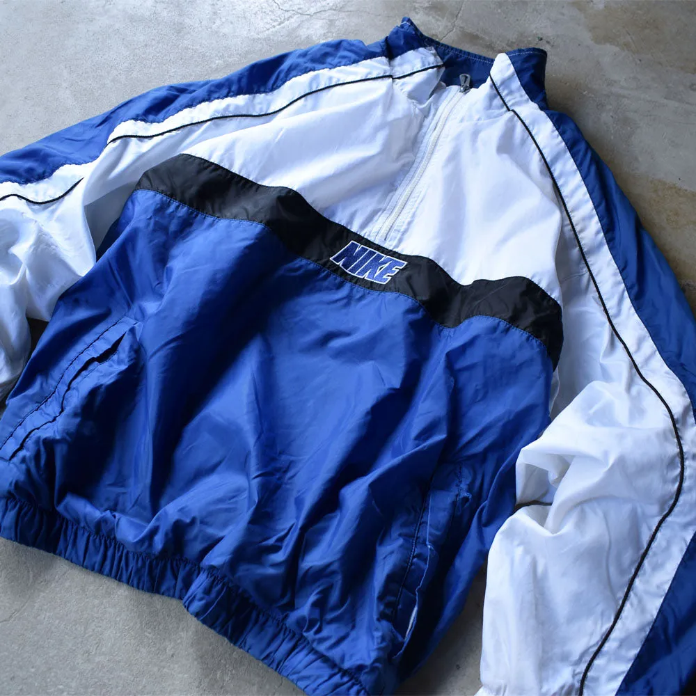 90's NIKE ハーフジップ ナイロンプルオーバー 231105