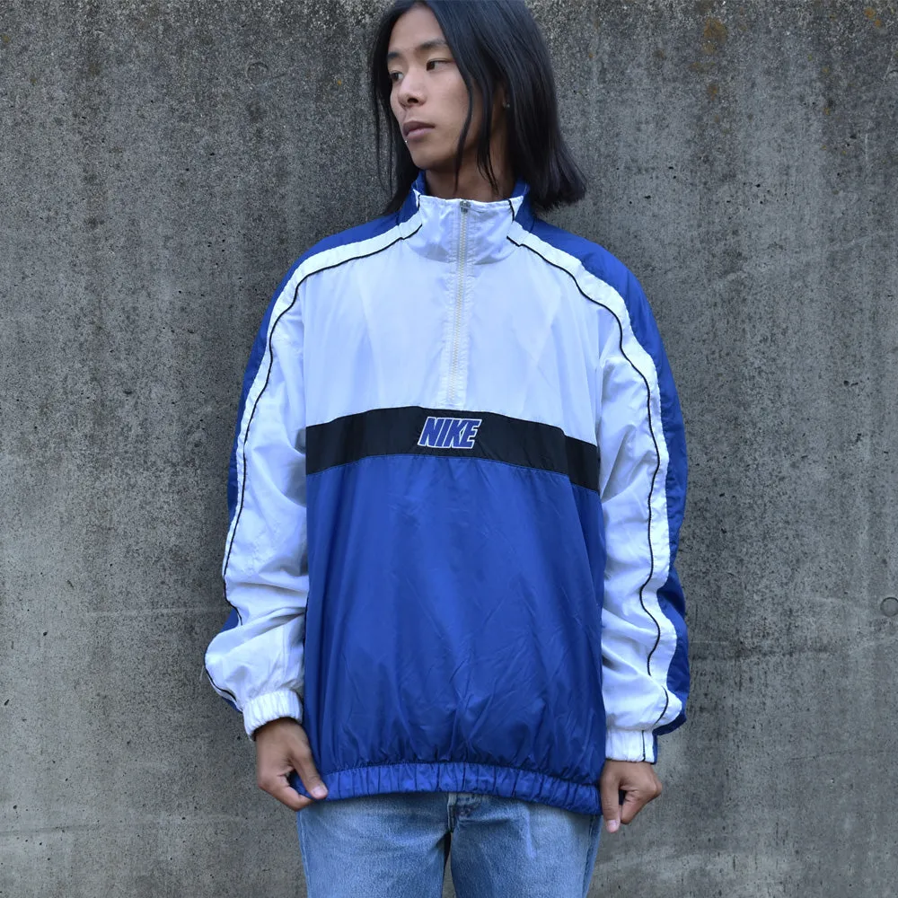 90's NIKE ハーフジップ ナイロンプルオーバー 231105