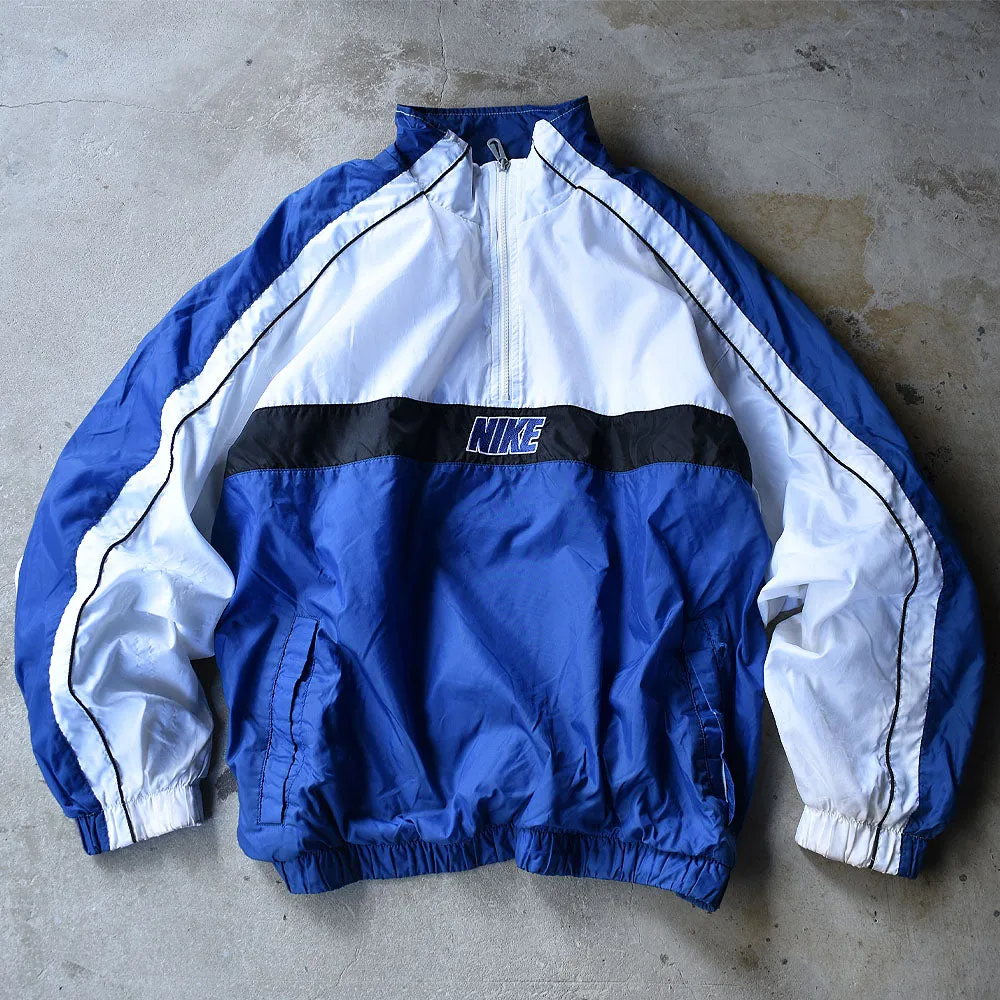 90's NIKE ハーフジップ ナイロンプルオーバー 231105