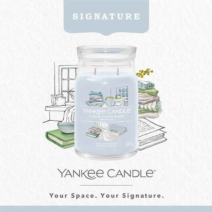A CALM & QUIET PLACE SIGNATURE JAR