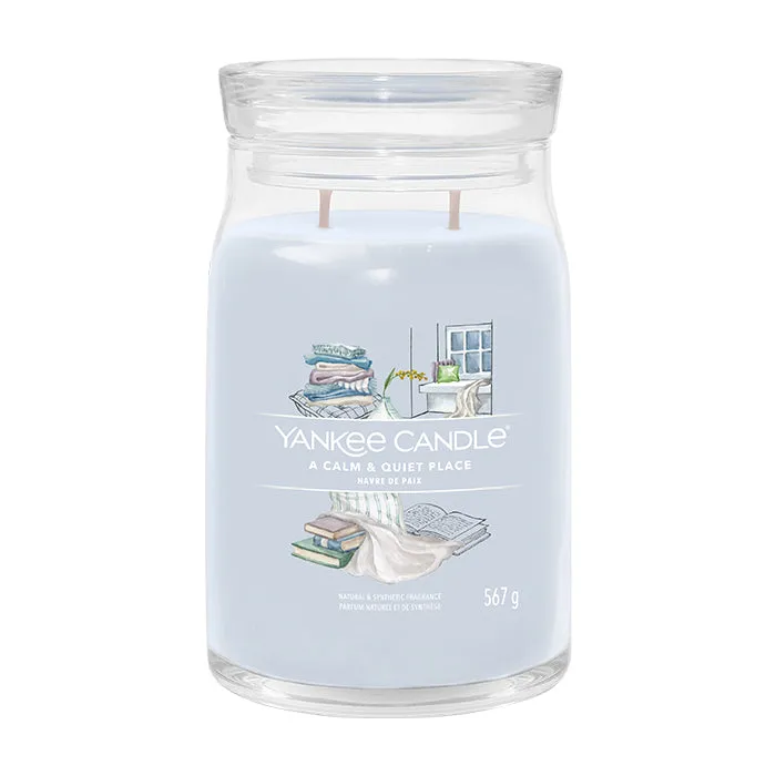 A CALM & QUIET PLACE SIGNATURE JAR