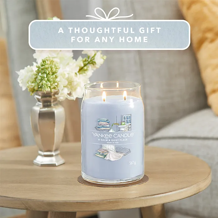 A CALM & QUIET PLACE SIGNATURE JAR
