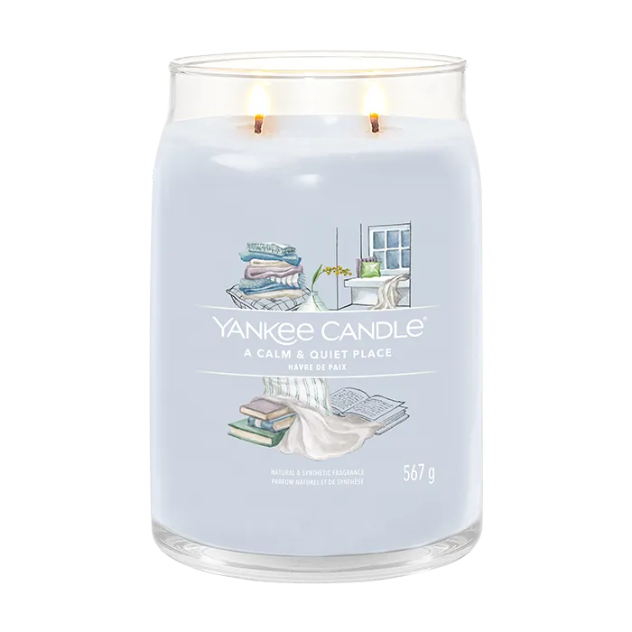 A CALM & QUIET PLACE SIGNATURE JAR