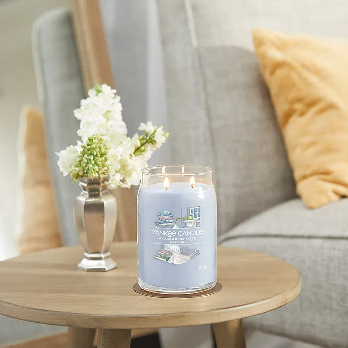 A CALM & QUIET PLACE SIGNATURE JAR
