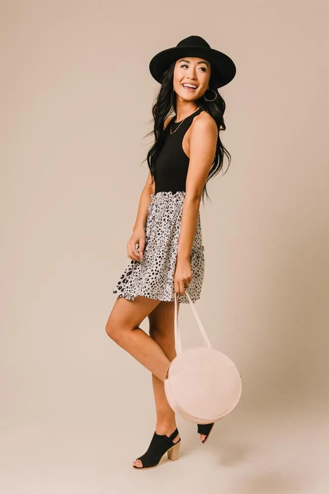 Adrienne Mini Skirt in White