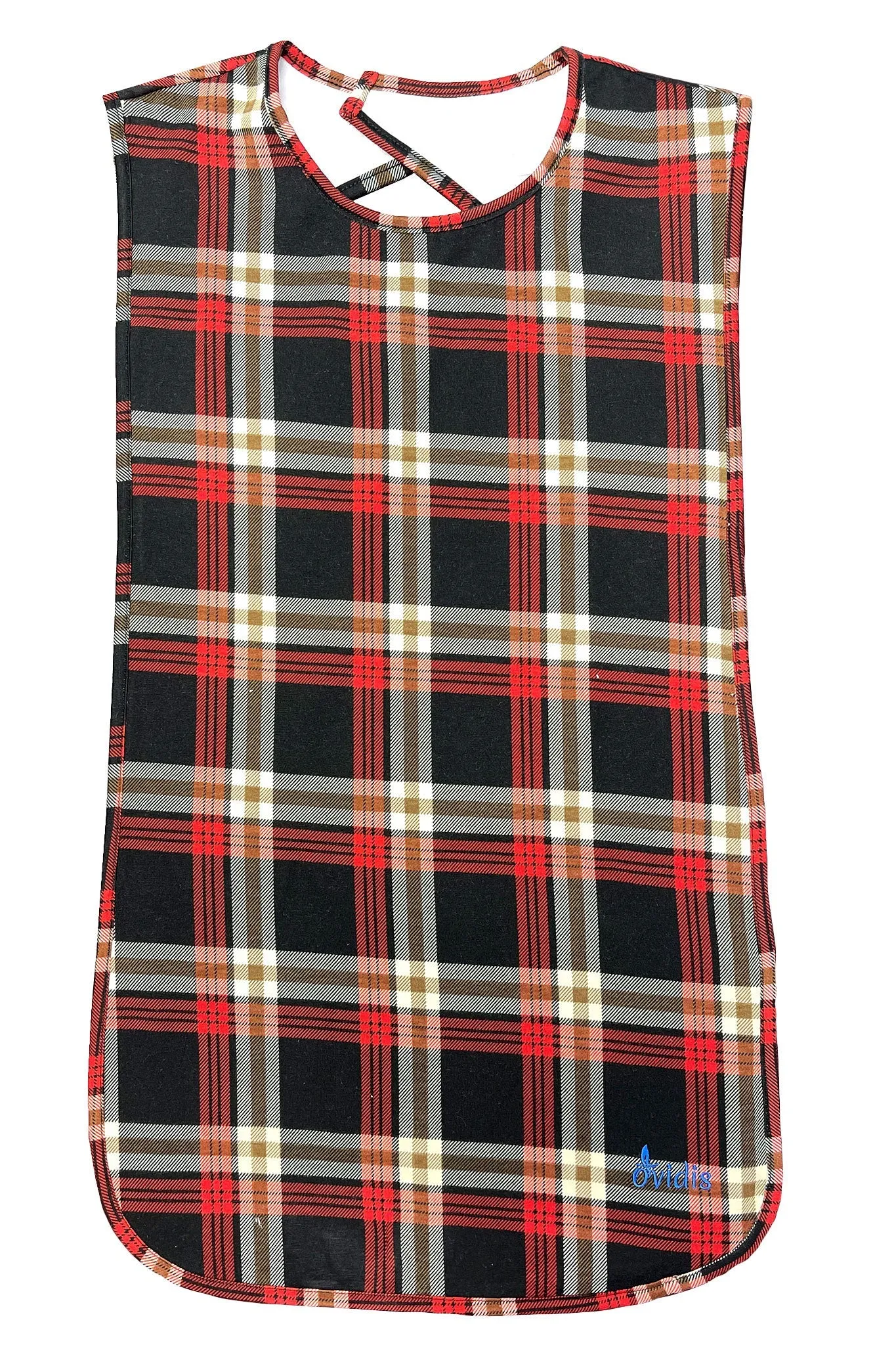 Adult Bib With Checks
