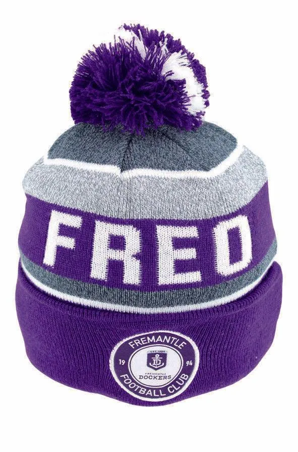AFL Tundra Beanie - Fremantle Dockers - Winter Hat