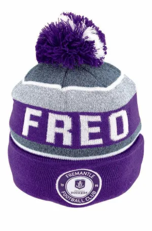 AFL Tundra Beanie - Fremantle Dockers - Winter Hat