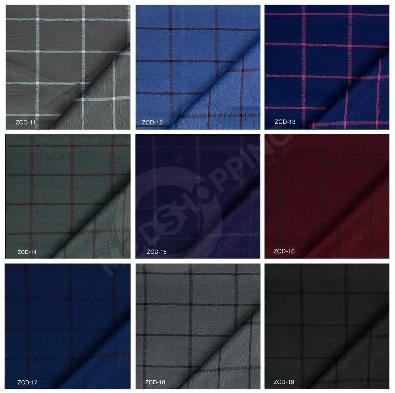Bespoke Windowpane Check Jacket