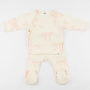 Big Bows Pink Kimono