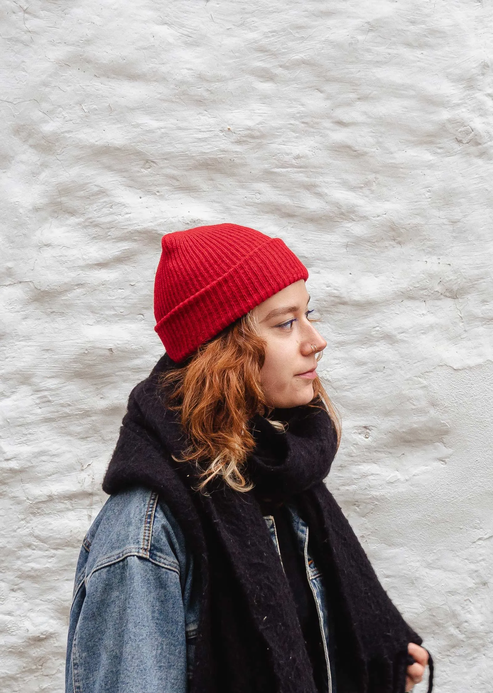 Bright Red Beanie
