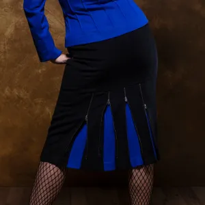 BROMELIAD ZIP SKIRT