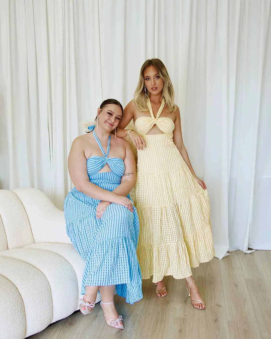 Camille Maxi Dress - Yellow