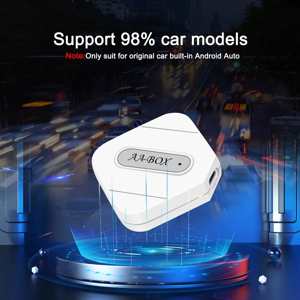 Car Wireless Adapter Compatible for Android Wire-Controlled to