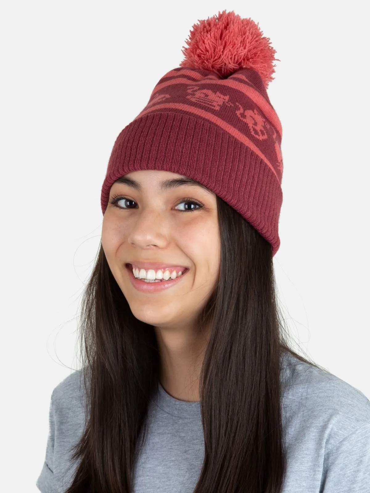 Cats and Stacks beanie