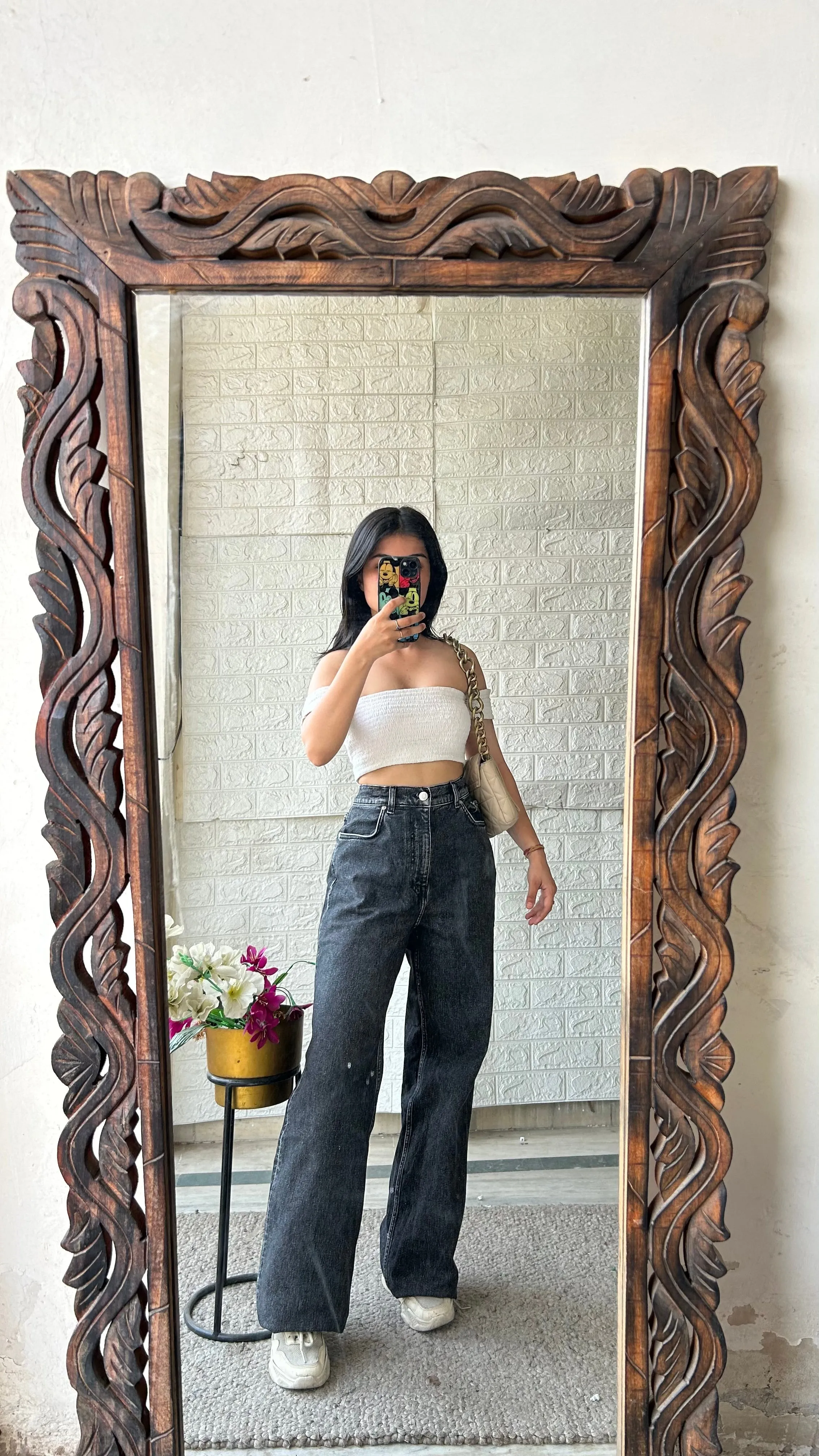 Charcoal jeans 32 waist