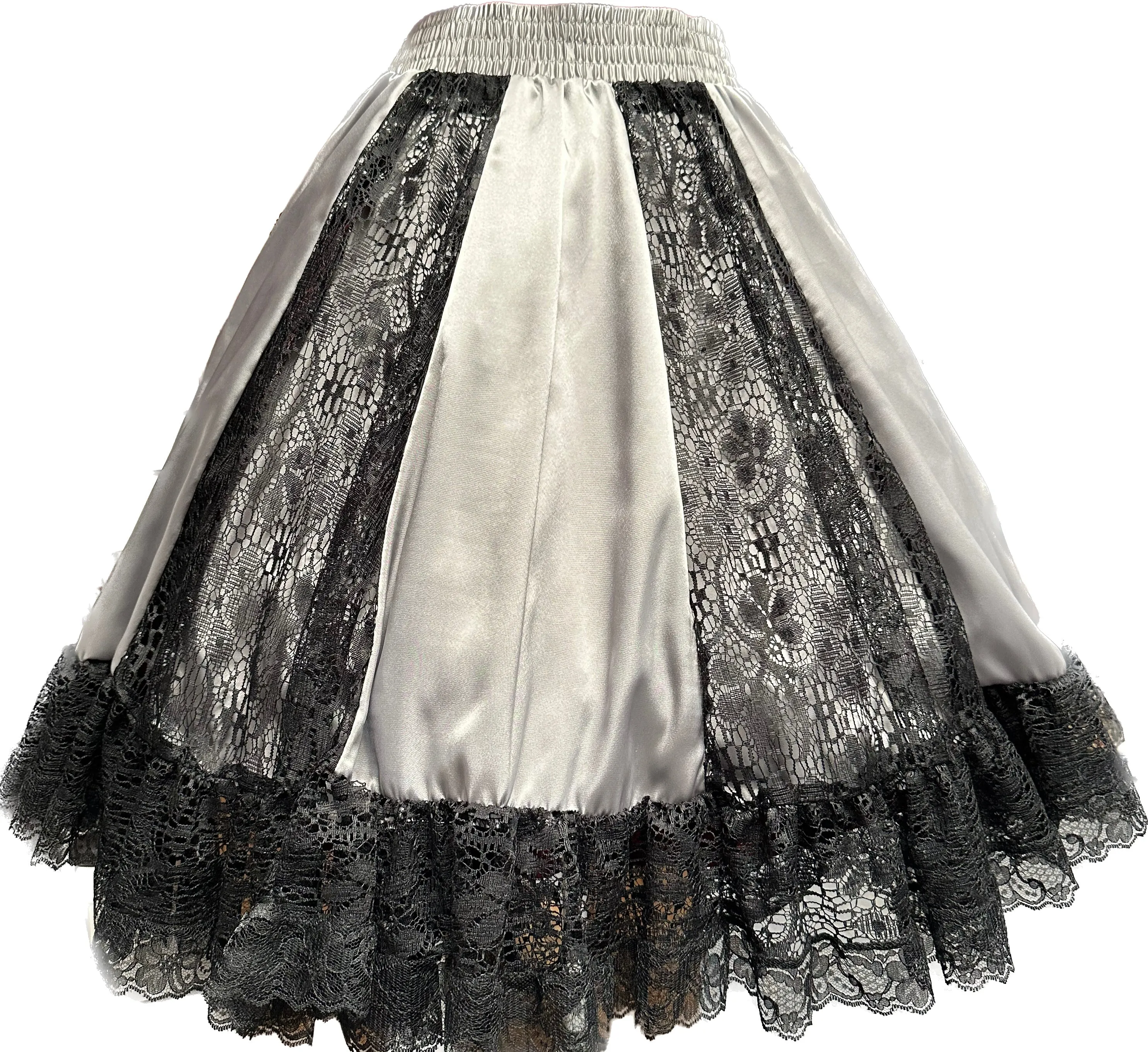 Charmeuse Square Dance Skirt