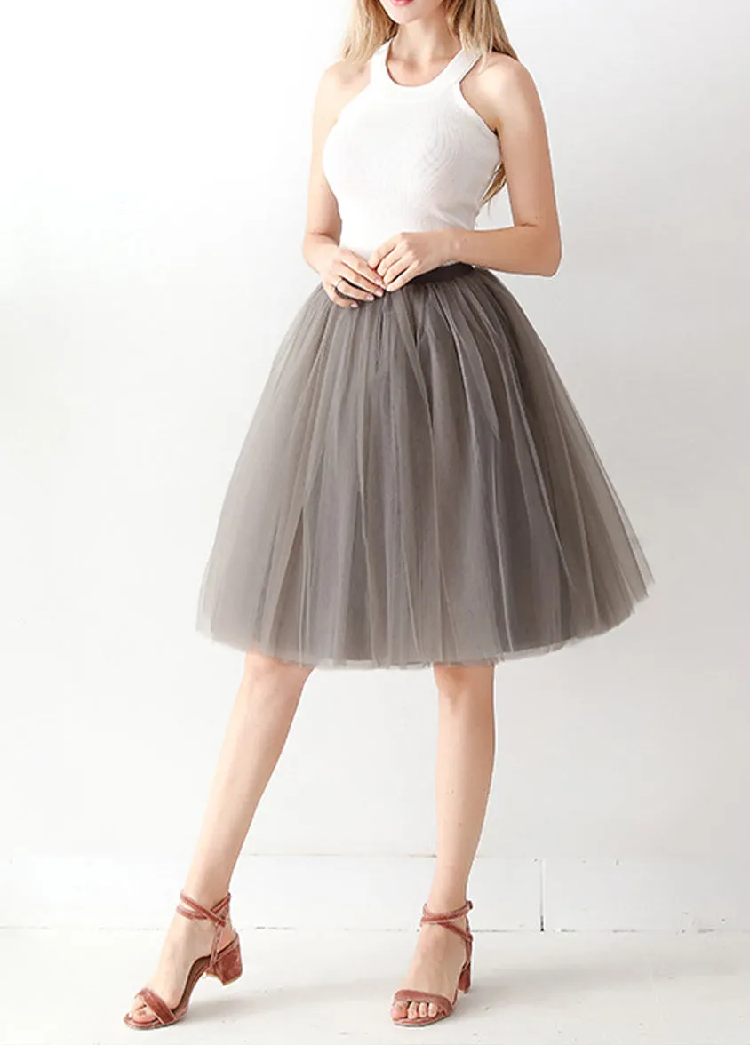 Christine Tulle Mini Skirt
