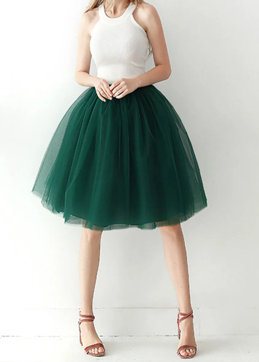 Christine Tulle Mini Skirt
