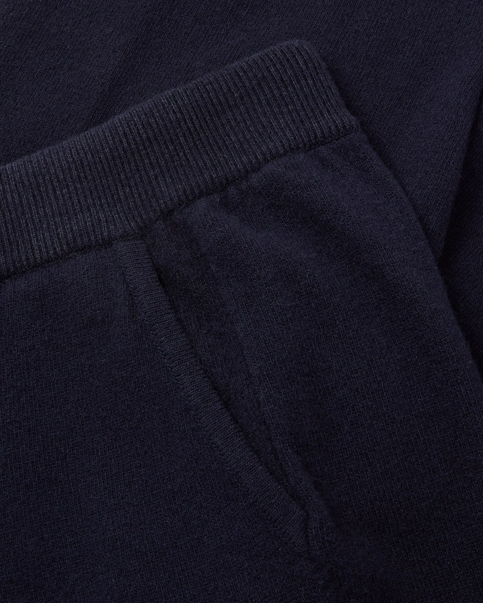 Corneliani Wool & Cashmere Knitted Pants (Navy)