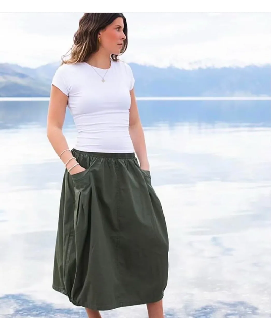 Cyrus Skirt | Khaki