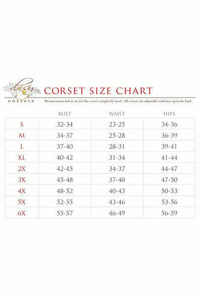 Daisy Corsets Yellow Clear Fringe Skirt