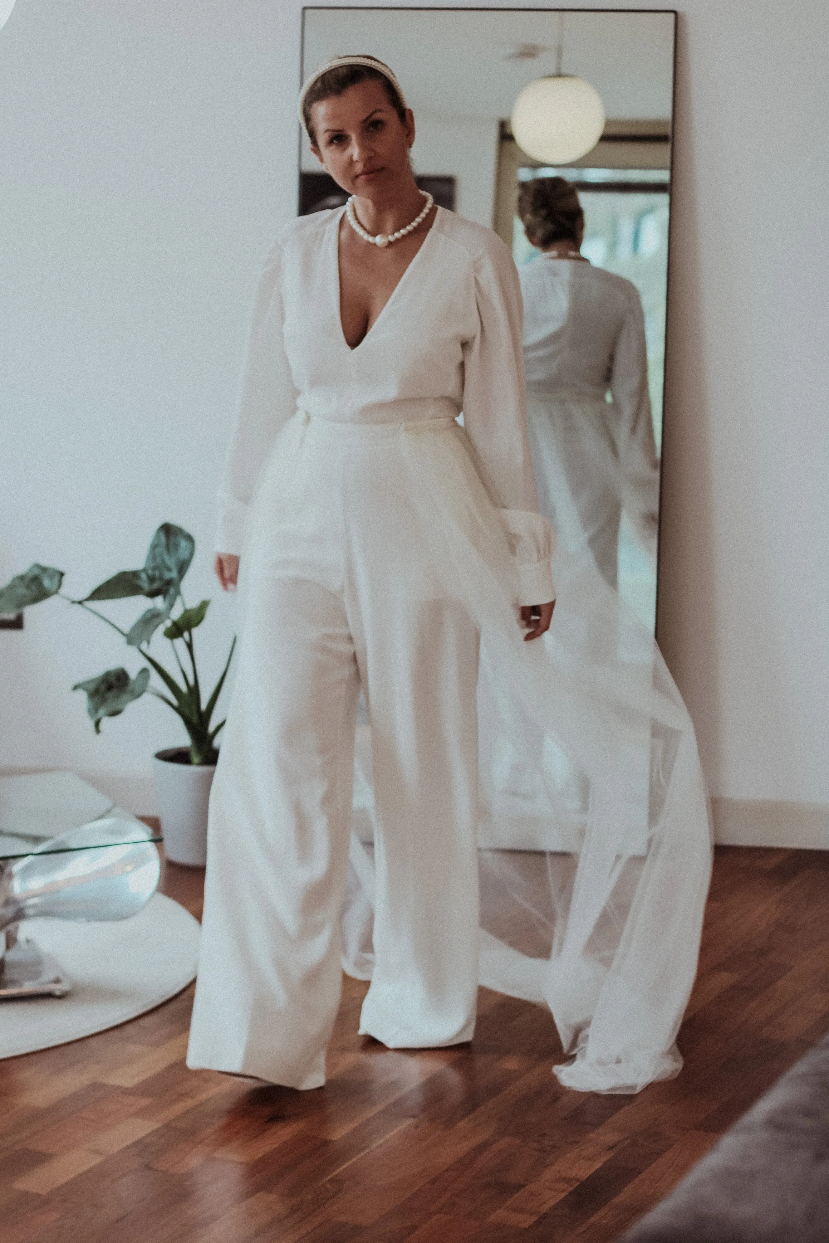 Detachable Bridal Train
