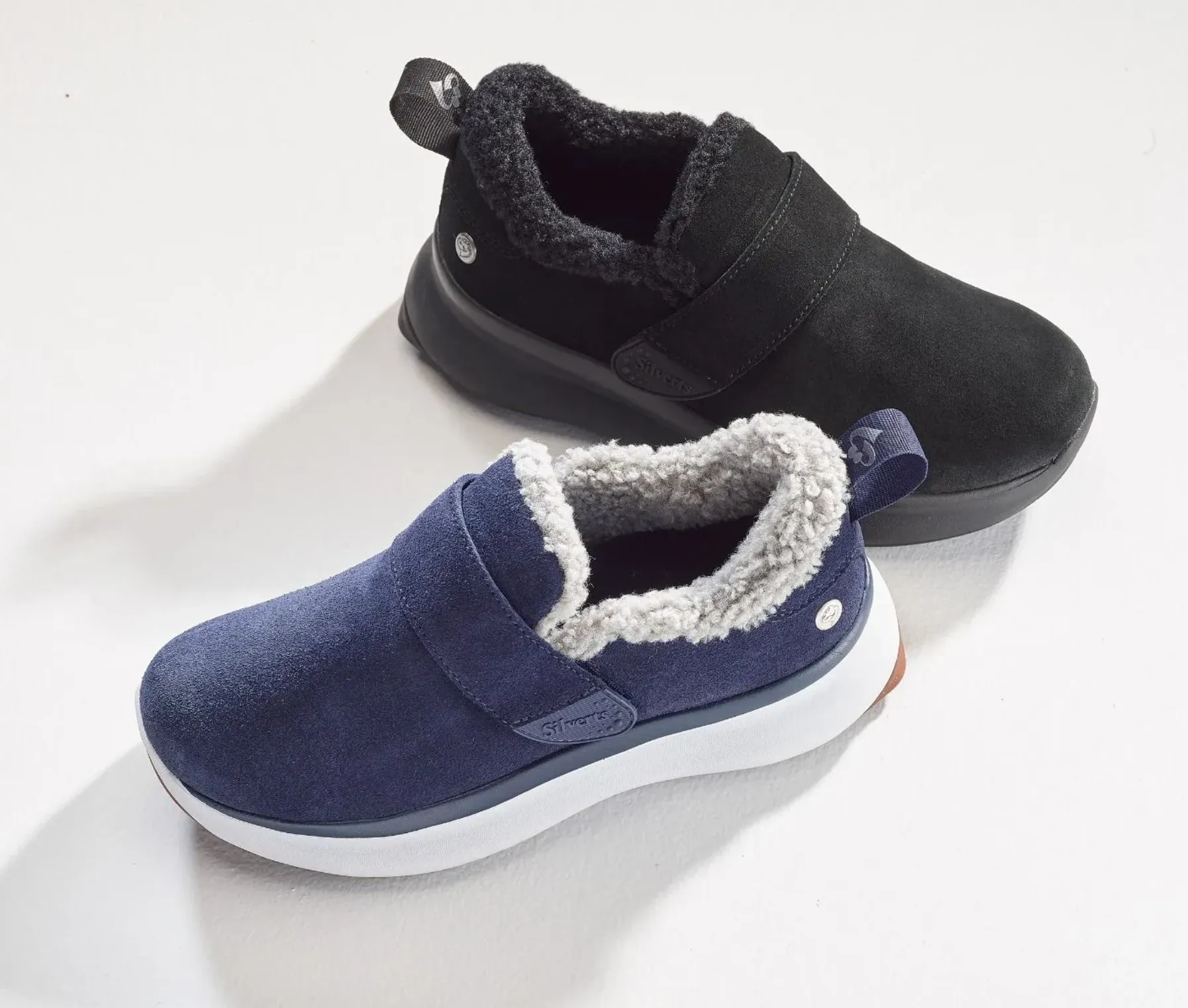Extra Wide Shoes with Sherpa Lining