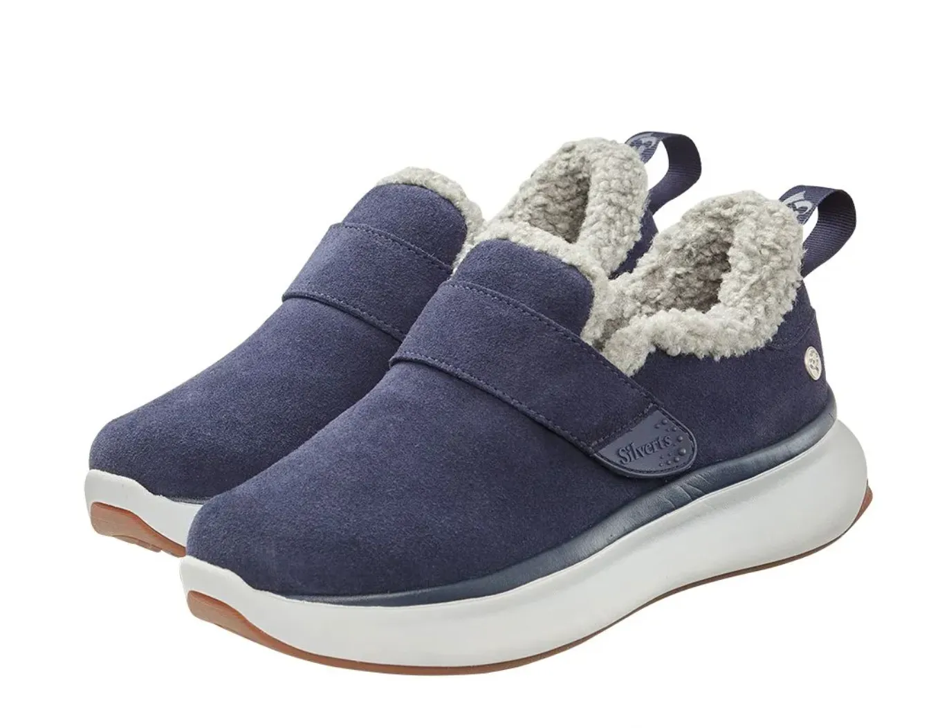 Extra Wide Shoes with Sherpa Lining