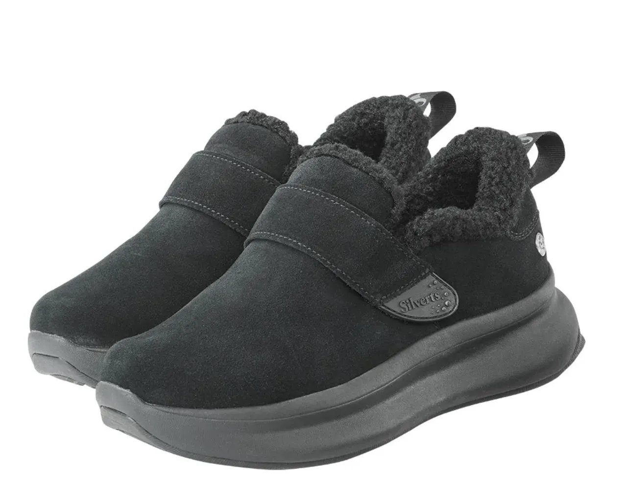 Extra Wide Shoes with Sherpa Lining