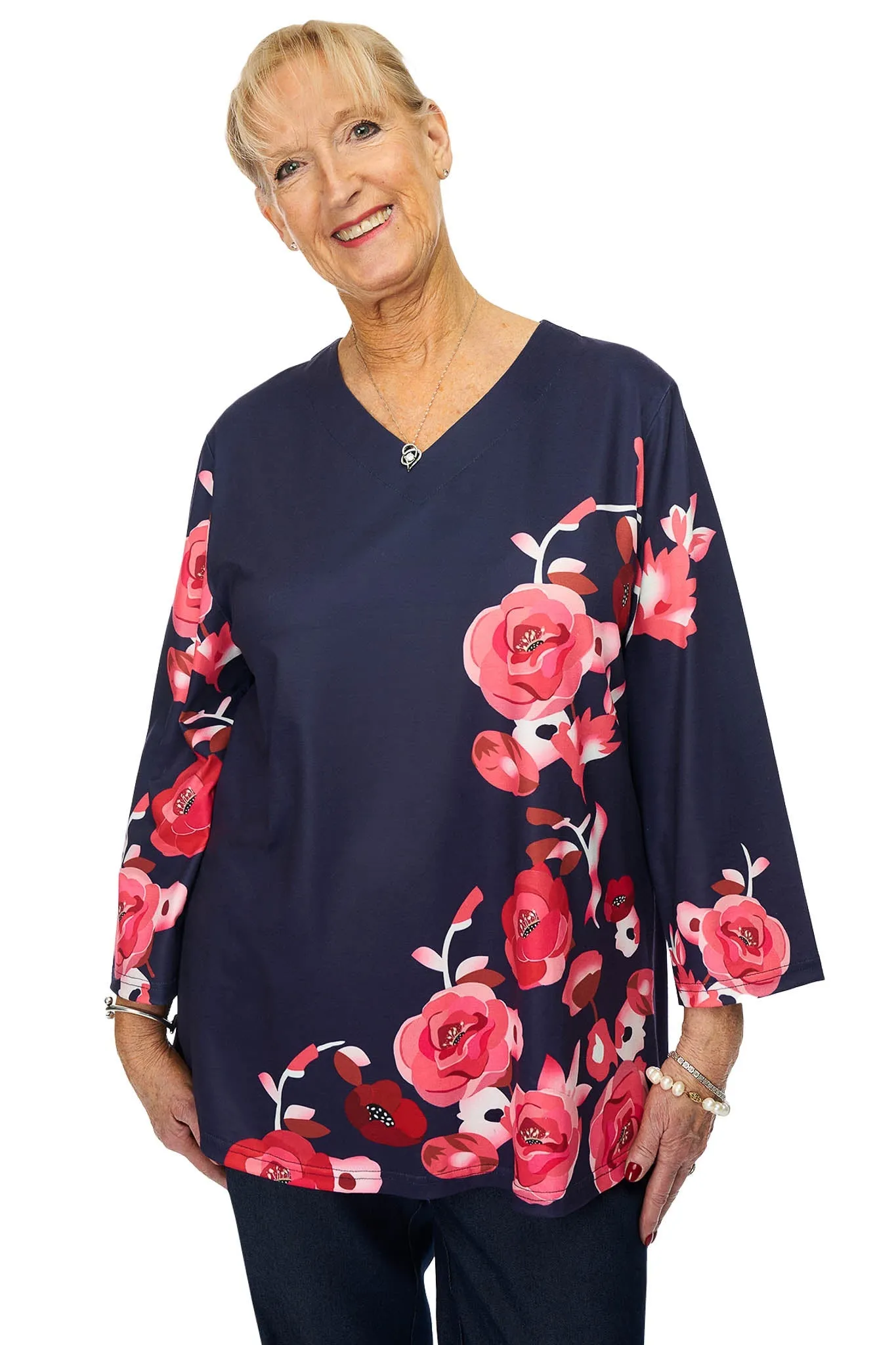 Fashionable Adaptive Shirt for Adult Women