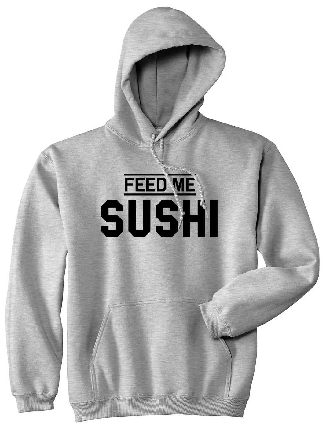 Feed Me Sushi Mens Pullover Hoodie