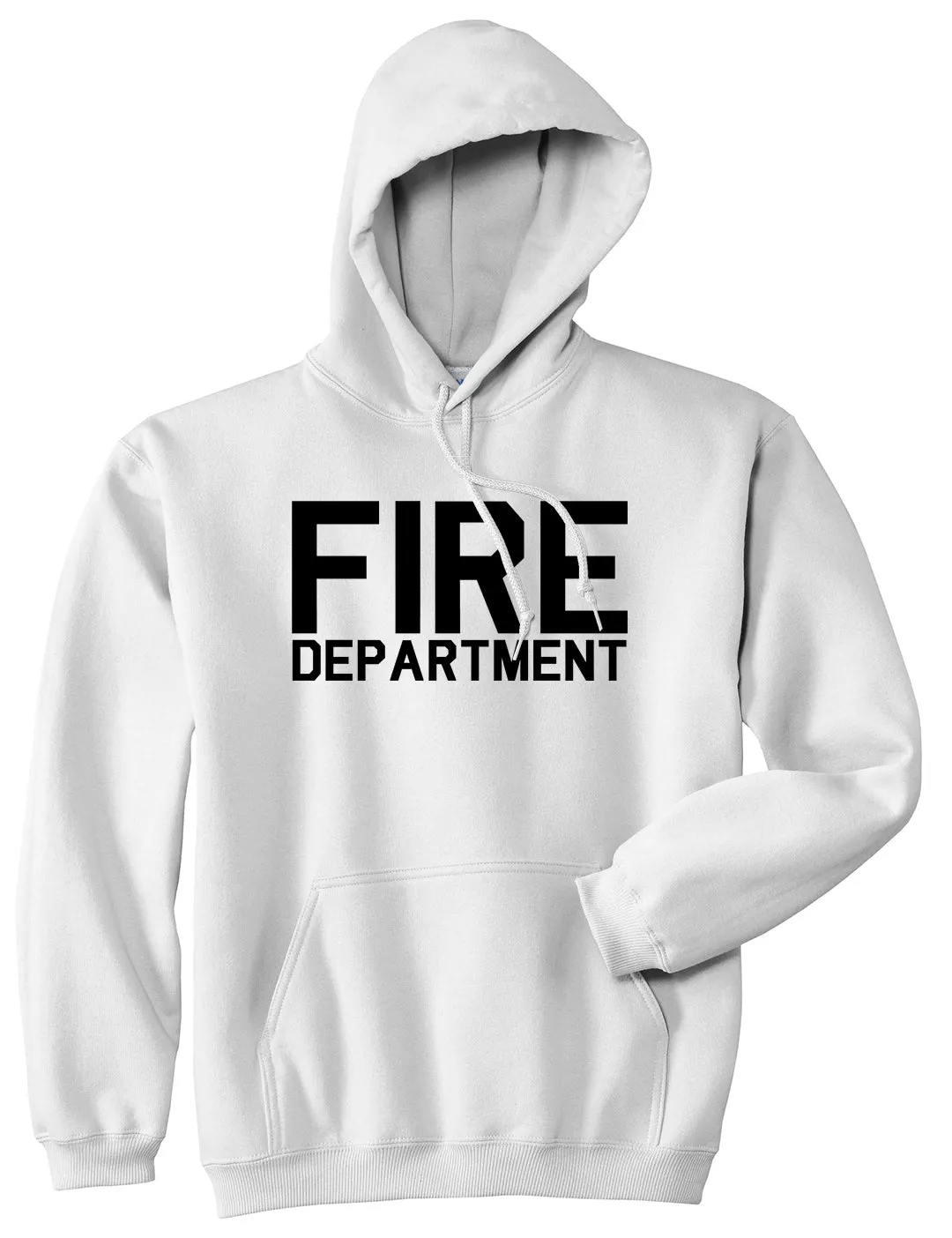 Fire Department Dept Mens Pullover Hoodie