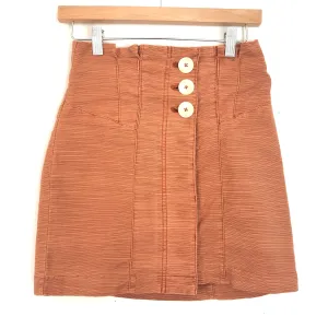 Free People Button Up Skirt- Size 2