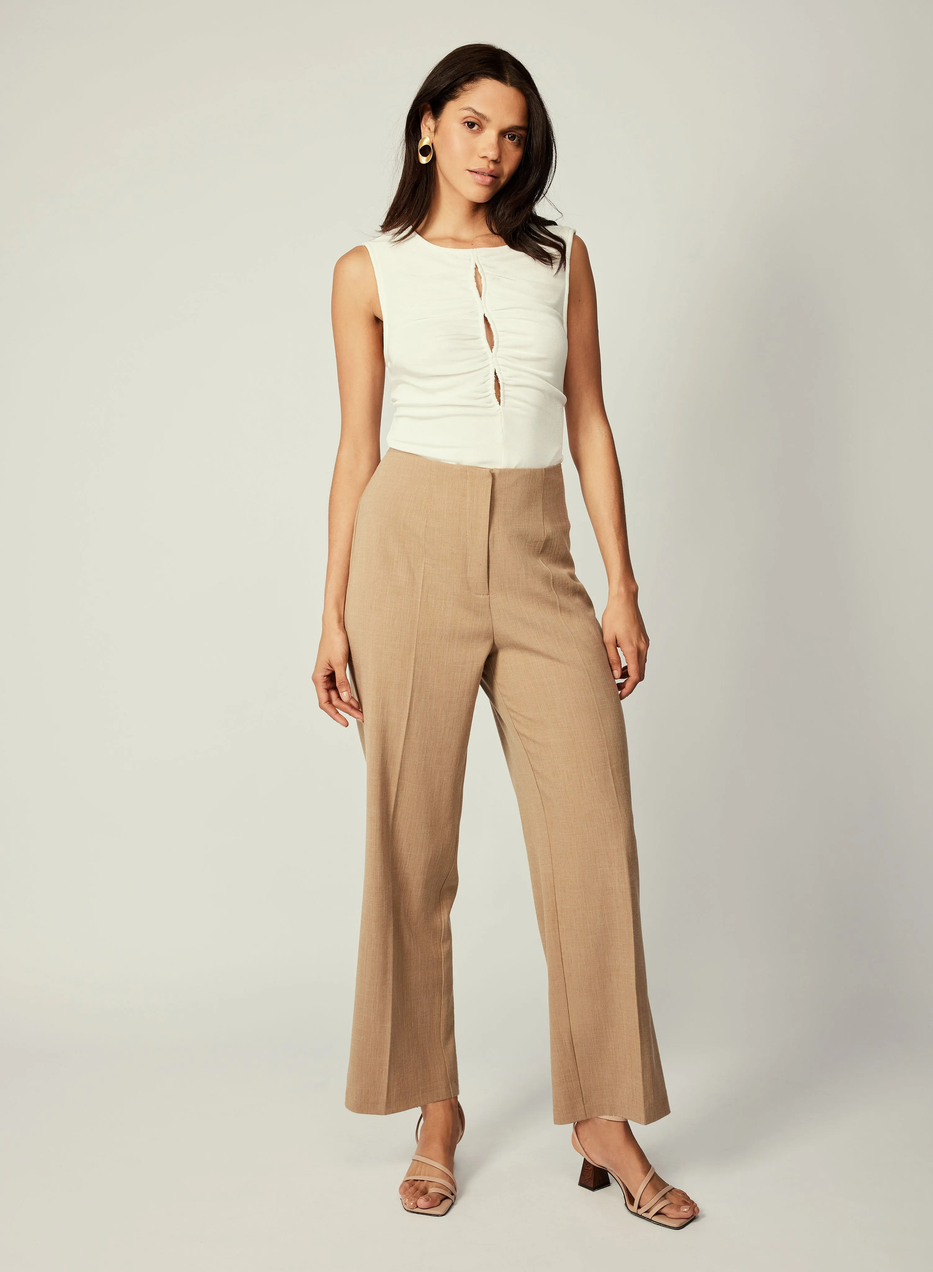 Freesia Top White