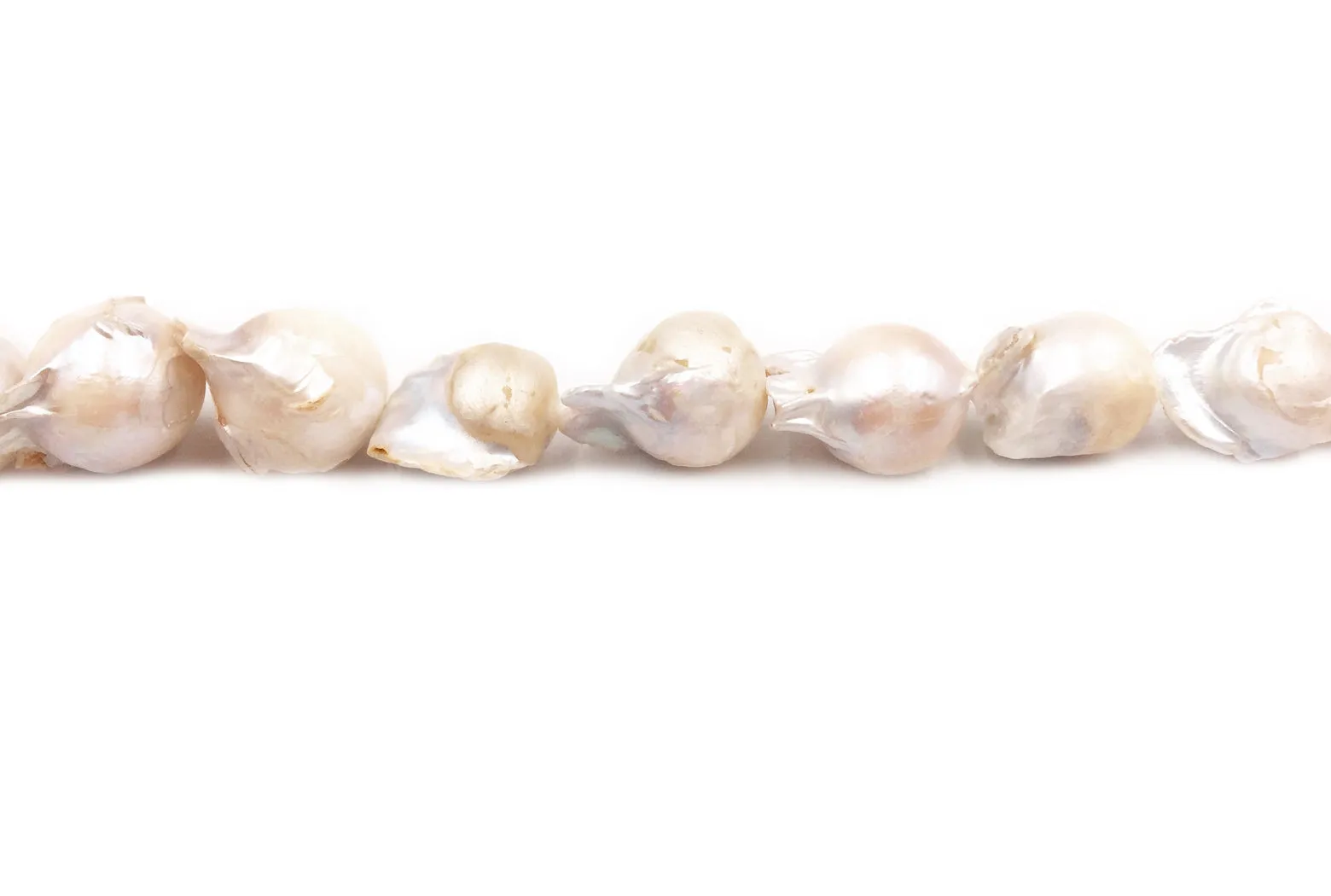 FWP1081 Irregular Shape Fresh Water Pearl 15mm x 20mm