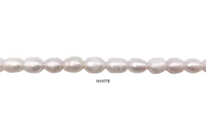 FWP1127 Baroque Fresh Water Pearl Oval Beads - Charms 9mm x 11mm