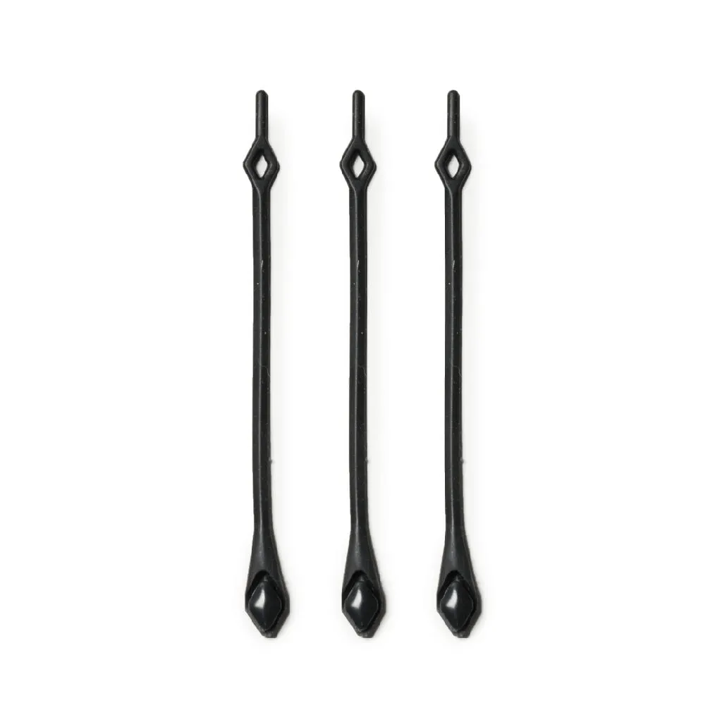 Glydez Regular No-Tie Laces - Black