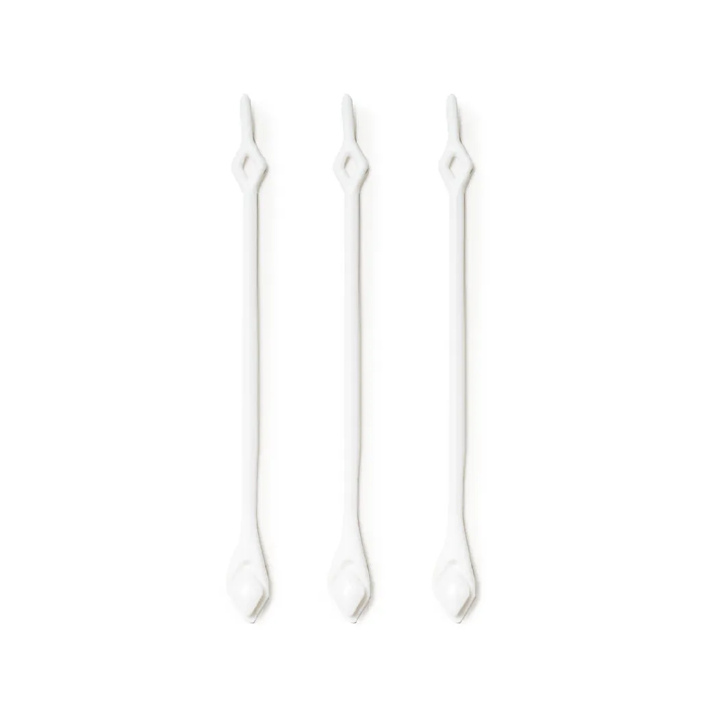 Glydez Regular No-Tie Laces - White