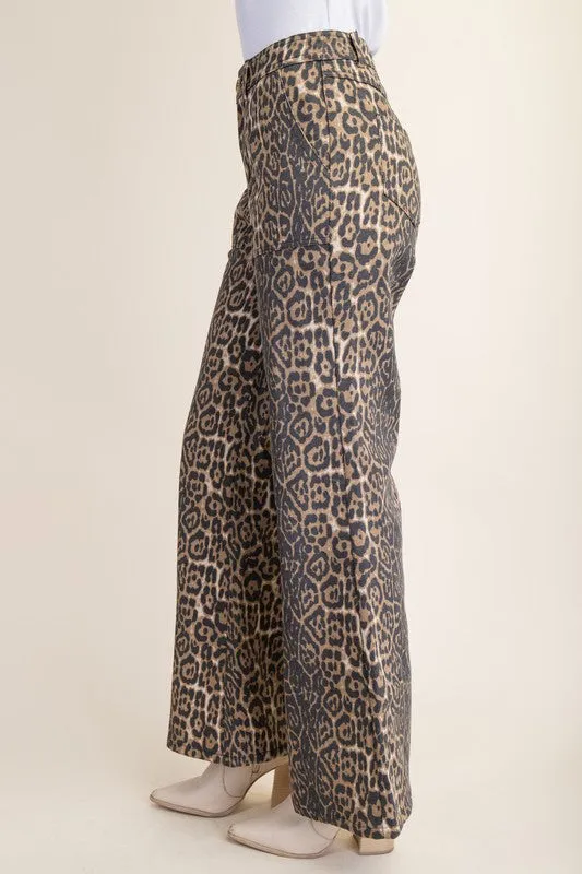 Harem Button Down Jumpsuit in Black