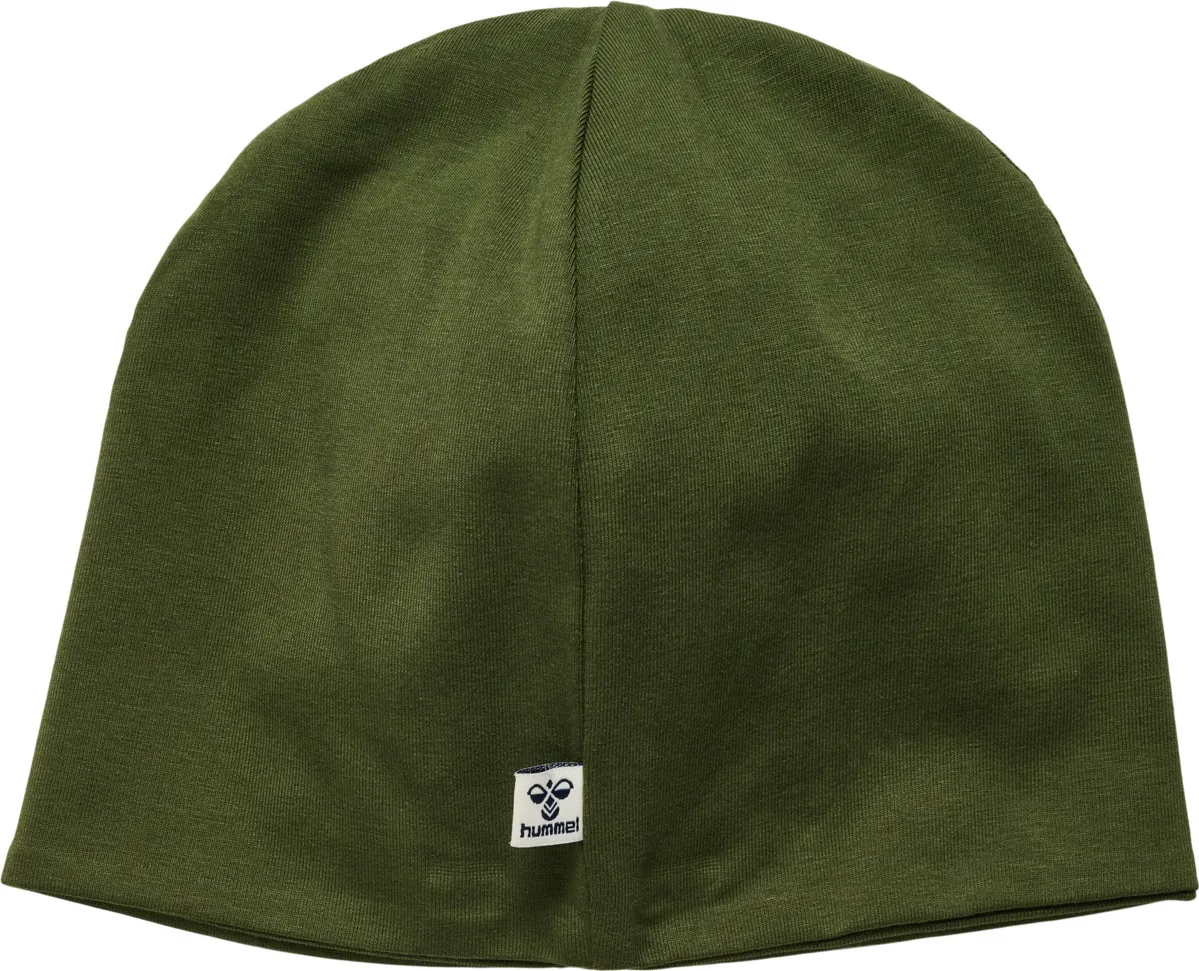Hummel Kids&#x27; hmlPERRY Beanie Olive Night | Buy Hummel Kids&#x27; hmlPERRY Beanie Olive Night here | Outnorth
