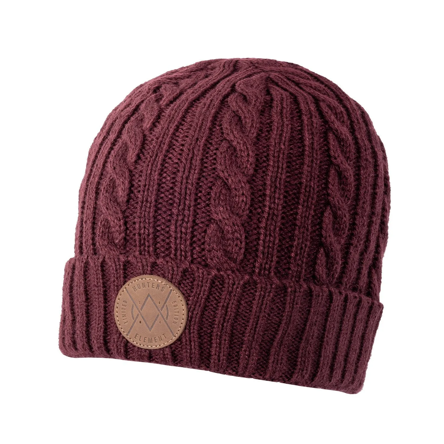 Hunters Element Twin Peaks Beanie - Burgundy