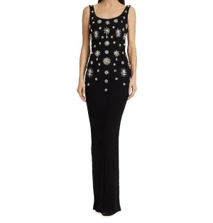 IMOGEN Crystals Maxi Dress