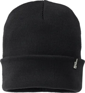 Jack Wolfskin Rib Beanie Black | Buy Jack Wolfskin Rib Beanie Black here | Outnorth