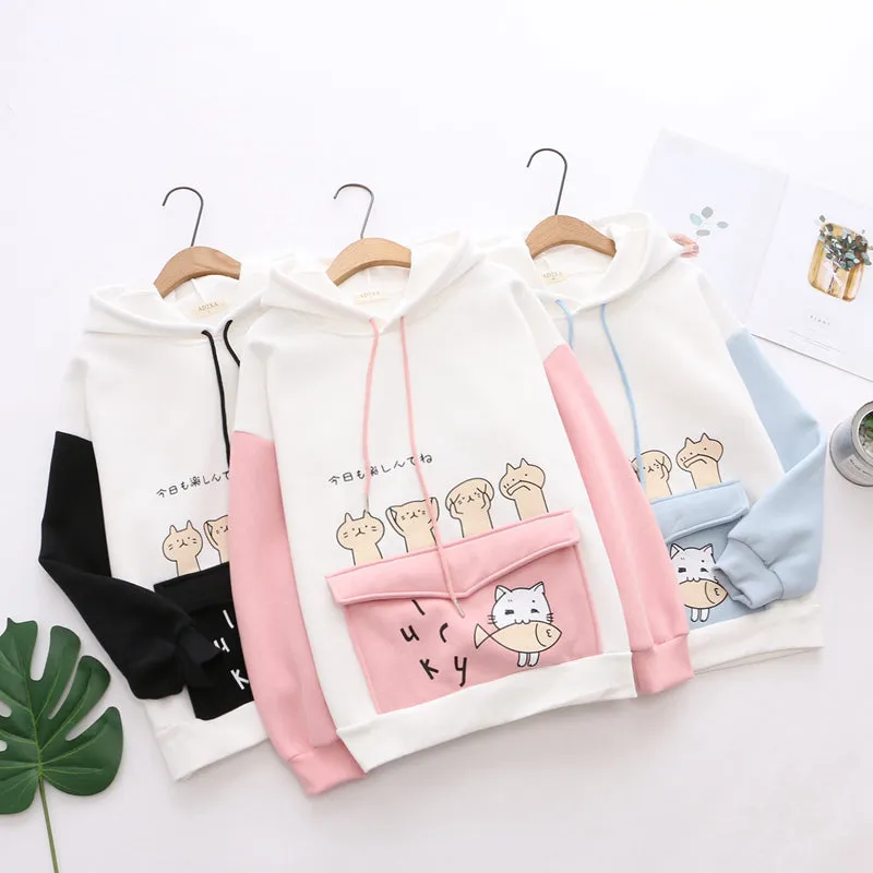 Kawaii Kitty Hoodie